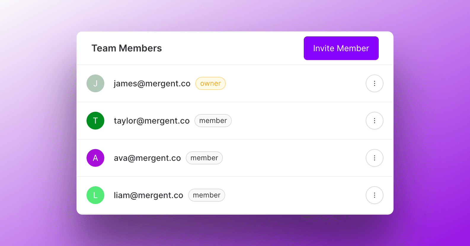 Announcing Mergent Teams