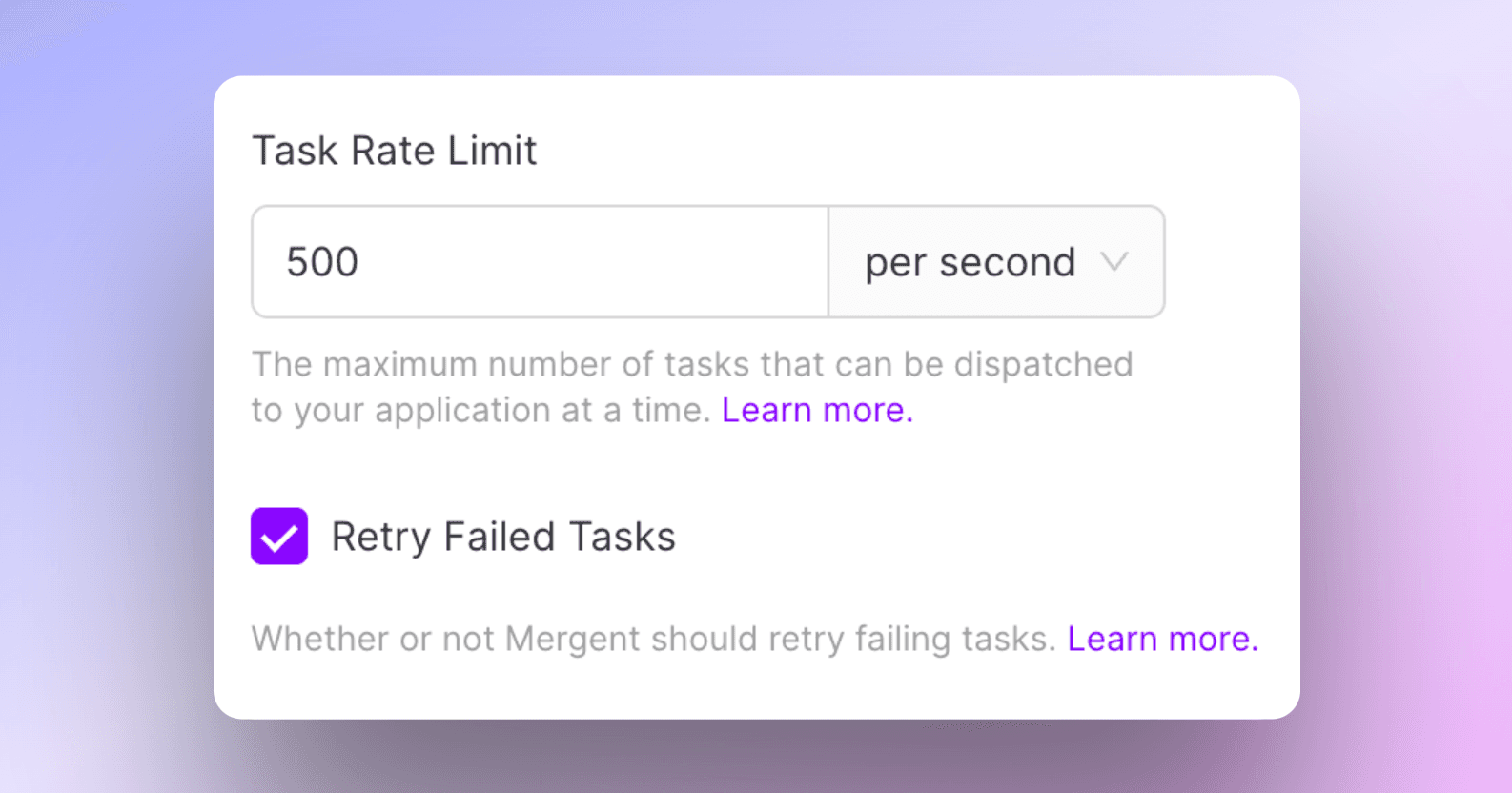 Introducing Task Rate Limits (Beta)